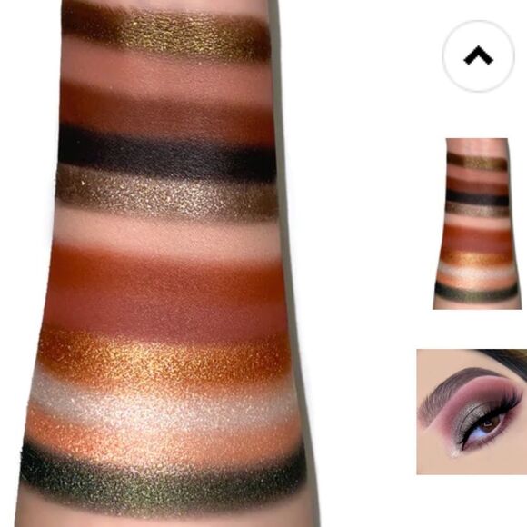 Violet Voss Olive You Forever eye shadow palette 12 shades shimmer+matte - Picture 2 of 8